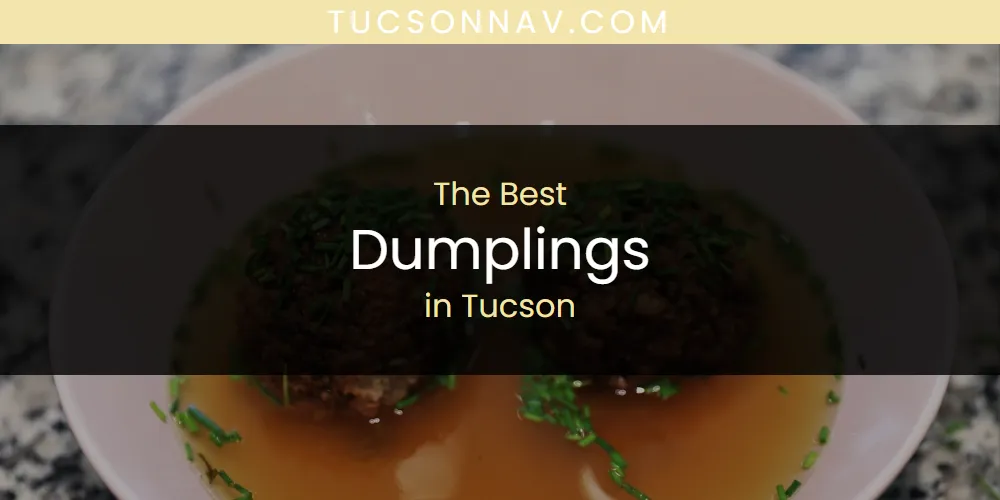 Tucson's Best Dumplings [Updated 2025]