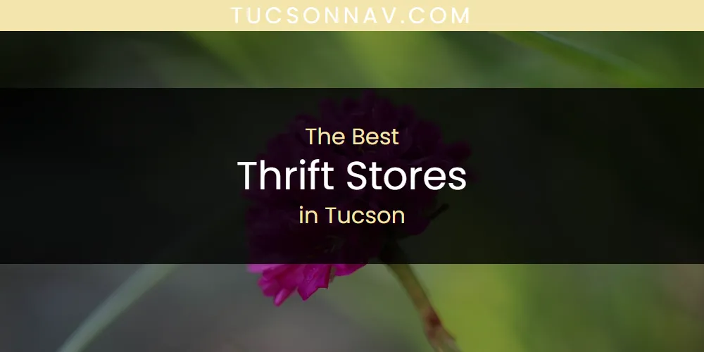 Tucson's Best Thrift Stores [Updated 2025]